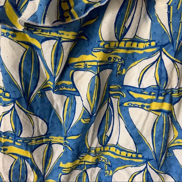 Lilly Pulitzer | Beach Club Blue Docksider Top - Picture 2 of 4